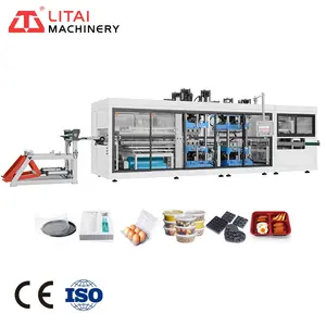 Plastic Thermo Forming Process Food Chocolate Tray Thermoforming Machine