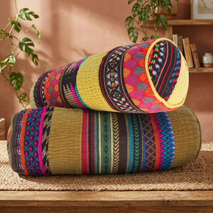 Coussin de Yoga en Fibre de Bambou avec Fonctionnalités de Thérapie et de Massage, Rembourrage en Polyester, Forme Oblongue - Product Image 2