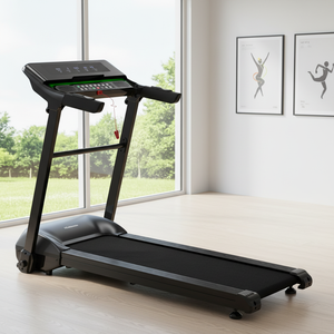 <span class=keywords><strong>Tapis</strong></span> roulant électrique pliable pour usage domestique <span class=keywords><strong>avec</strong></span> écran LED, fonction d'inclinaison automatique, <span class=keywords><strong>moteur</strong></span> DC2.0HP, vitesse <span class=keywords><strong>de</strong></span> 1,0 à 16,0 km/h, capacité <span class=keywords><strong>de</strong></span> 120 kg - Product Image 3