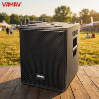 VAMAV Bocinas NOVA LX110SUB 450W 900W Subwoofer De 15 Pulgadas Activo Profesional ALtavoz Caja del Altavoz Sonido Profesional