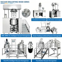 Mélangeur homogénéisateur à bouton fixe Zhongjie pour émulsions, shampoings, soins de la peau, cosmétiques, crèmes et dentifrices – Machine de fabrication