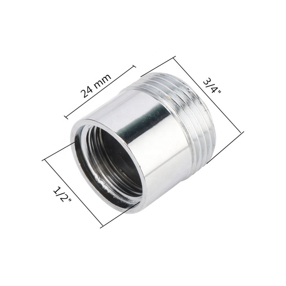 Connettore Rapido Per Tubo Da Giardino In Ottone - Adattatore Rubinetto Con Filetto Femmina G1 (1 Pollice) - Antigoccia E Antiruggine - 2