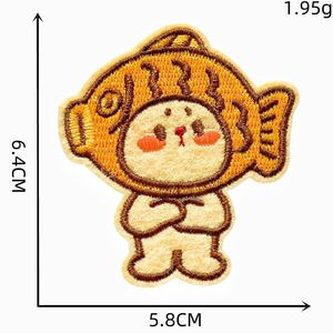 Nouvelle broderie thermocollante mignonne en forme d'ours pour la décoration - Product Image 2