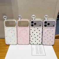 Coque de téléphone magnétique sans fil à chargement rapide, motif dessin animé dégradé, antichoc et protectrice pour iPhone 18 17 16 15 Pro Max