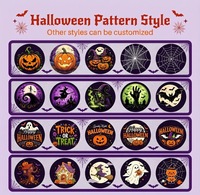 Projecteur Gobo d'Halloween, lumière extérieure étanche IP65, télécommande, projection de motifs LED de chauve-souris et de crâne pour la décoration de jardin