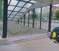Barrera de Prevención de Inundaciones, Sistema de Defensa Profesional de Aluminio para Sótanos Comerciales y Muelles de Carga
