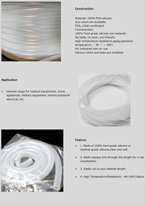 工业用高品质硅胶管柔性耐用1毫米2毫米硅胶管 - Product Image 6