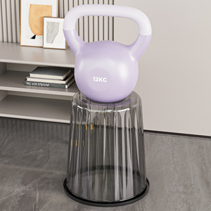 Transparent Waste Bin 10L Cylindrical With Press Ring For Kitchen Bathroom Bedroom Office Indoor Use - Product Image 4