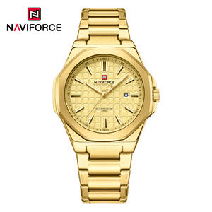 NAVIFORCE NF9258 <b>Men's</b> Fashion Calendar Date Quartz <b>Watch</b> Stainless Steel Band Waterproof 3BAR Casual Sports 2026 - Product Image 4
