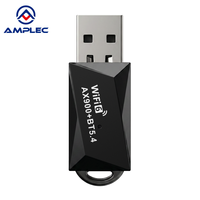 Adaptador USB WiFi 6 AX900 y Bluetooth 2 en 1 para PC de Escritorio, Adaptador de Red Inalámbrica de Doble Banda 2.4G/5GHz, Bluetooth 5.4, para Windows 10/11