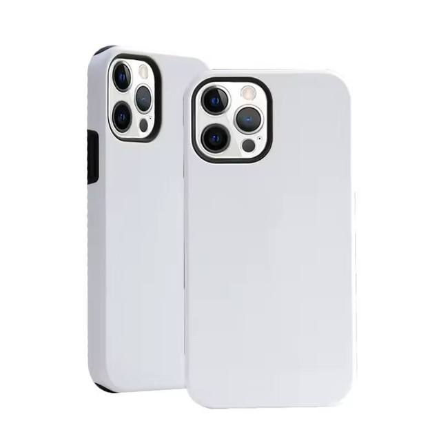 OEM Designer Custom TPU+PC Shockproof Pure Color Phone Cases for with Camera Protector Included