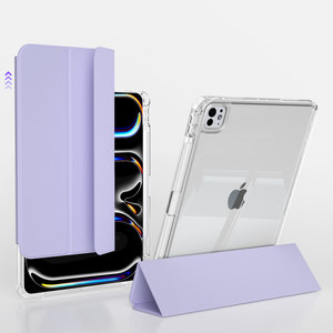 โรงงาน<span class=keywords><strong>ราคา</strong></span>ใหม่มาถึงPUหนังอะคริลิคใสกรณีแท็บเล็ตสําหรับ<span class=keywords><strong>iPad</strong></span> <span class=keywords><strong>Pro</strong></span> 7th <span class=keywords><strong>13</strong></span> 2024 กรณี - Product Image 6