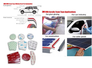 Cinta de Medición de Doble Cara con Adhesivo de Silicona y Revestimiento de PTFE para Rollo de Imán de Goma Isotrópica 3M - Product Image 6