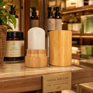 <span class=keywords><strong>Pierre</strong></span> déodorante en <span class=keywords><strong>sel</strong></span> cristallin naturel, bloc d'<span class=keywords><strong>alun</strong></span> non parfumé, hypoallergénique, pour la transpiration sous les aisselles et les odeurs corporelles, hommes et femmes - Product Image 1