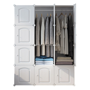 High Quality <strong>Plastic</strong> DIY Cloth <strong>Wardrobe</strong> - Product Image 3