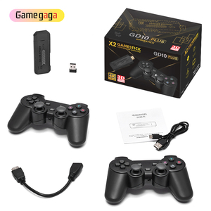 YE X2 cộng với trò chơi thanh GD10 cộng với nâng cấp chất lượng cao thẻ TF Đóng gói hộp 64GB 30000 <span class=keywords><strong>Video</strong></span> Trò chơi giao diện điều khiển AAA pin 2.4G Gamepad - Product Image 3