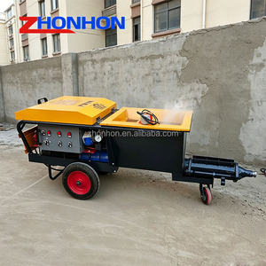 Pulvérisateur électrique de mortier et de béton Zhonhon 11KW haute efficacité avec trémie de 150L pour pulvérisation murale intérieure/extérieure - <span class=keywords><strong>Prix</strong></span> usine - Product Image 2