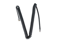 Fabricant OEM Cordon de ligne téléphonique Non enroulé Câble de ligne de combiné téléphonique RJ9 4C4C Accessoire téléphonique 2m 3m