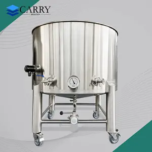 Hot sale kombucha brewing equipment stainless steel equipment open top conical 500l fermenter conical micro brewery machine