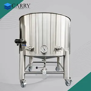 Hot Sale Kombucha Brouwapparatuur Rvs Equipment Open Top Conische 500l Fermenter Conische Micro Brouwerij Machine