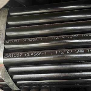 Api Astm <span class=keywords><strong>Sa53b</strong></span> Erw Gr B Sch40 сварная черная стальная труба, спецификации, прайс-лист - Product Image 3