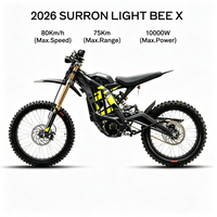 Moto électrique tout-terrain Sur Ron 2026 Light Bee 10KW, moto électrique Surron Light Bee X, vélo électrique tout-terrain