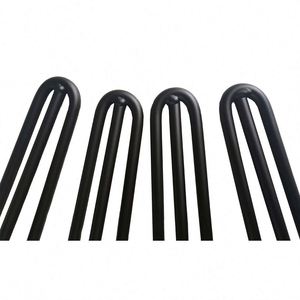 Pieds de table en acier de 16 pouces, 3 tiges, pour table de café, de salle à manger, de restaurant, d'hôtel, de salon extérieur, ou banc - Product Image 4