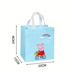 Sac de courses réutilisable en non-tissé, prix d'usine, éco-responsable, motif dessin animé - Product Image 2