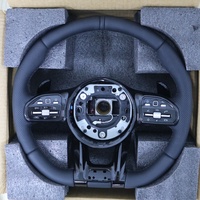 Volant personnalisé entièrement noir pour Mercedes Benz AMG W176 X164 C217 C250 C350 R171 R230 E63