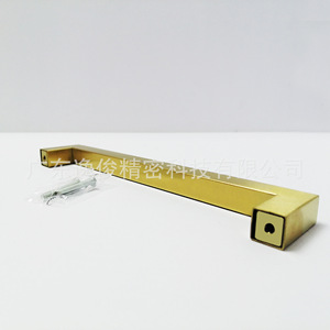 Yijun Gold Square Wardrobe Handle 8001 Modern Minimalist Durable <b>Cabinet</b> Pull - Product Image 3