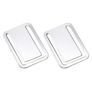 Ensemble de marque-pages, 2 pièces, pinces métalliques 30x44 Mm pour livres et documents - Product Image 1