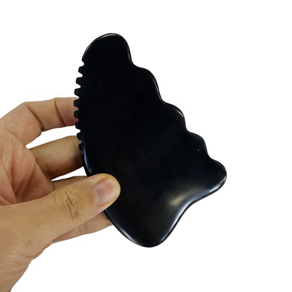 GS146 nero Bian Stone Gua Sha