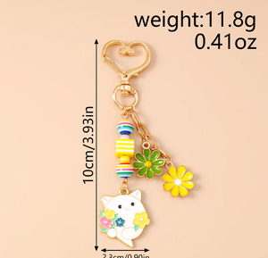 Cute Enamel Fruit Strawberry Keychain <strong>Lollipop</strong> Key <strong>Ring</strong> for Women Girls Handbag Pendants DIY Key Chain Jewelry Gift - Product Image 6