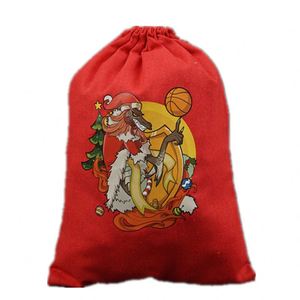 Red Medium <b>Canvas</b> Cotton <b>Drawstring</b> <b>Bag</b> Custom Logo Heat Transfer Eco-Friendly Foldable Fruit <b>Bag</b> Yoga Class Cotton <b>Bag</b> - Product Image 2