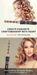 เครื่องม้วนผมเซรามิก High Tide รุ่น OEM Mermaid แบบ 3 แกน พร้อมหน้าจอ LCD สำหรับช่างทำ<span class=keywords><strong>ผม</strong></span> - Product Image 4