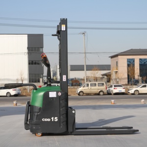 चीन निर्मित इलेक्ट्रिक काउंटरसंतुलित पैलेट स्टेकर 2टन 5 मीटर उठाने लिथियम बैटरी स्व-लोडिंग फैक्ट्री उपकरण - Product Image 4