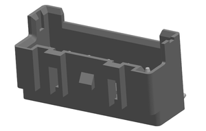 อุปกรณ์ล็อคระยะพิทช์ <span class=keywords><strong>XA</strong></span> 2.5มม. ประสานกับวัสดุป้องกันการแตกหักแรงแทรกต่ำ JST - Product Image 4