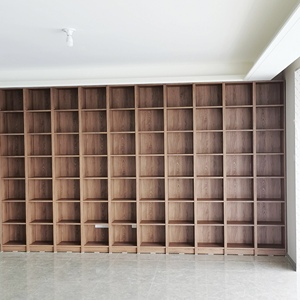 Libreria Moderna Multistrato in Legno Bianco con Design ad Arco Personalizzato, Armadio Portaoggetti all'Ingrosso - Product Image 1