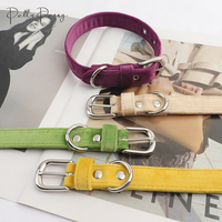 Article indispensable d'hiver pour chien, accessoires personnalisés en sherpa pour chien, collier d'extérieur portable et durable, collier de luxe en velours pour chien