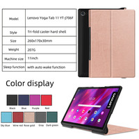 Luxy – coque fine en cuir, étui de protection pour tablette J706F 11 pouces pour Funda Lenovo yoga Tab 11 YT-J706F