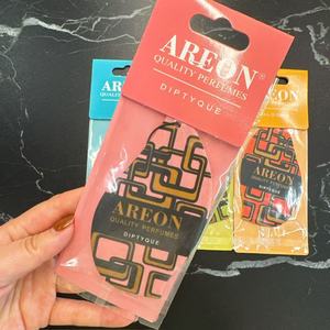 Pure Essential Oil High-concentration Wooden Areon OEM Brand <b>Car</b> & Home Dual-use <b>Clip</b> Air Freshener with Decorative Fragrance - Product Image 2