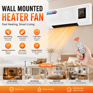 Hot Selling Conditioner Wall Mounted Dual Fan Intelligent Temperature Control for Bathroom <b>Smart</b> <b>Home</b> Products OMGO-260 - Product Image 2