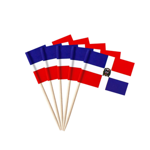 Banderas Personalizadas Americanas para Palillos, Etiquetas a Cuadros Mexicanas en Blanco Imprimibles para Comida, Hamburguesas, Cupcakes, Golf, Mini Piratas - Product Image 4