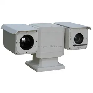 AI Funções 120x zoom óptico Long Range Alta Precisão Heavy Duty Dual Sensor PTZ Câmera embutida Engrenagem Harmônica