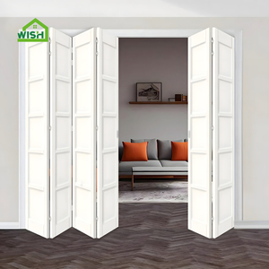 <span class=keywords><strong>Porta</strong></span> Pieghevole Manuale Moderna a Fisarmonica, <span class=keywords><strong>Porta</strong></span> <span class=keywords><strong>Scorrevole</strong></span> Interna in Legno Composito per Uso Residenziale e Commerciale, Finitura di Alta Qualità - Product Image 4