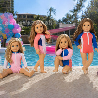 Ensemble de vêtements décontractés pour poupée American Girl de 18 pouces, accessoires de déguisement pour poupée, vente en gros, convient aux poupées de 43 cm