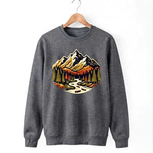 Sudadera de Hombre de Manga Larga, Corte Regular, Ligera, Transpirable, de Alta Calidad, de Secado Rápido, Estilo Casual Urbano para Invierno - Product Image 1