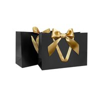 Sacs cadeaux en papier blanc recyclé écologiques de luxe avec logo personnalisé, ruban pour mariage, artisanat, cosmétiques, bougies, emballage de vêtements
