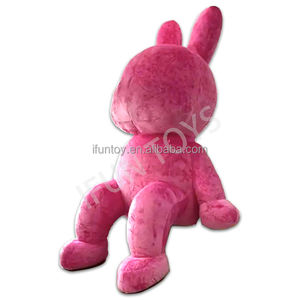 Décorations gonflables pour événements promotionnels en intérieur et en extérieur, lapin en peluche gonflable géant, lapin en fourrure publicitaire pour les activités - Product Image 5