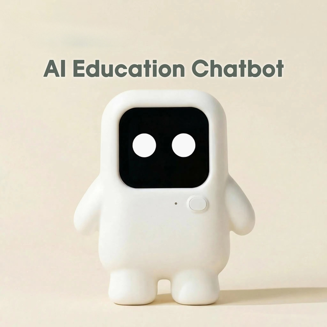 Deepholo 4G Smart Robot AI Chatbot | Kids Educational Toys Touch Screen Wi-Fi ChatGPT SIM Card Chronograph Calendar ABS Material